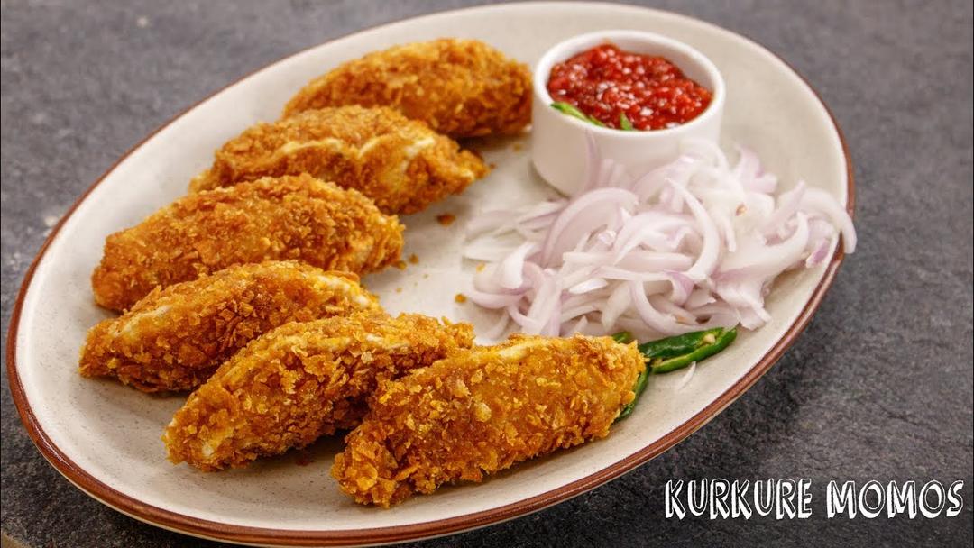Kurkure Momos Recipe - Crunchy & Juicy Soya Veg Momo - CookingShooking -  YouTube