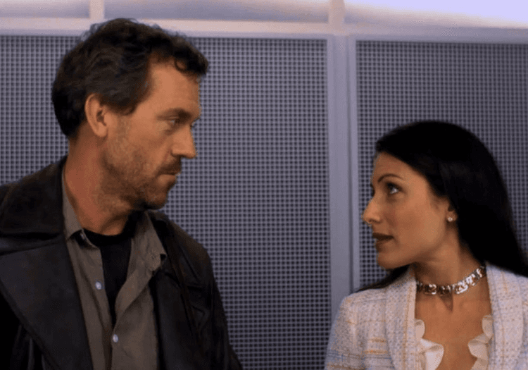 Dr house and Lisa Cuddy arguing 