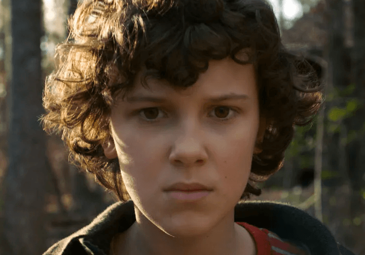 eleven in Stranger Things