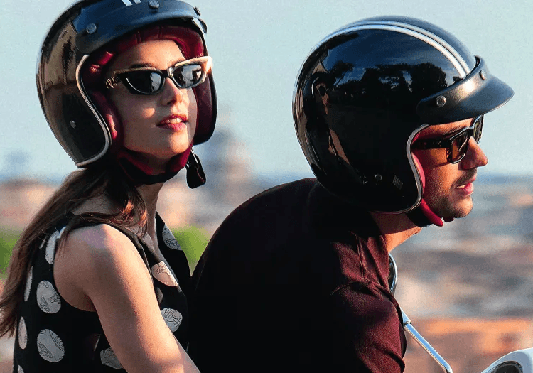 emily on a scooter ride