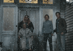 A family in Evil Dead Burn