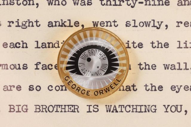 George Orwell's £2 Coin