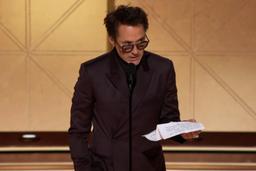 Robert Downey Jr. Wins Best Supporting Actor at 2024 Golden Globes