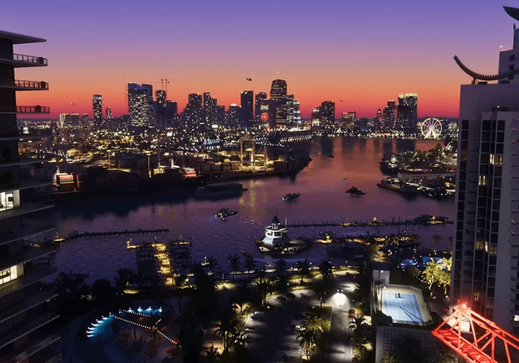 A still from GTA VI
