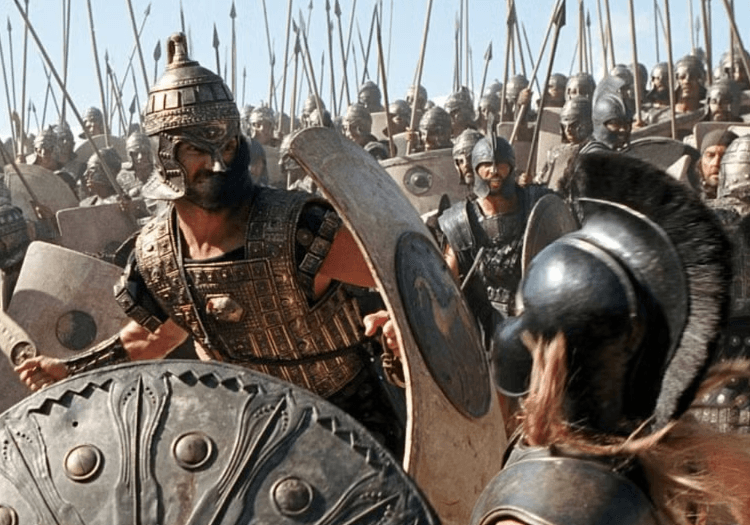 Hector and Troy fighting