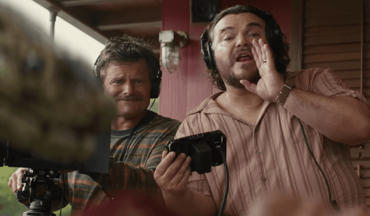 Jack Black shouting in Anaconda
