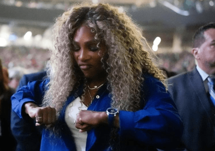 Serena Williams crip walking