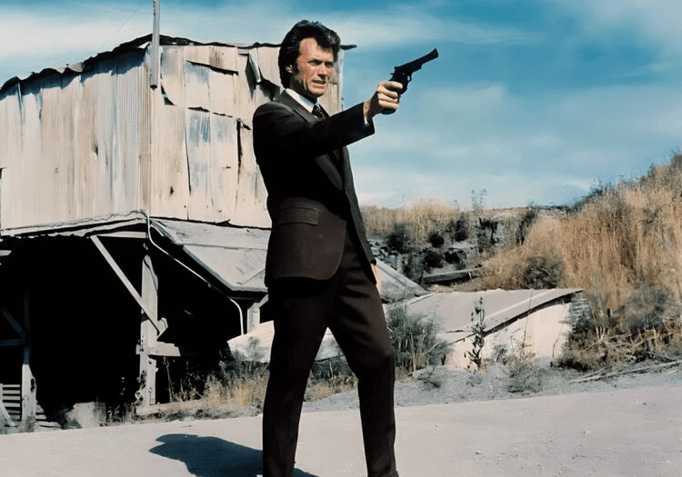 Clint Eastwood in Dirty Harry