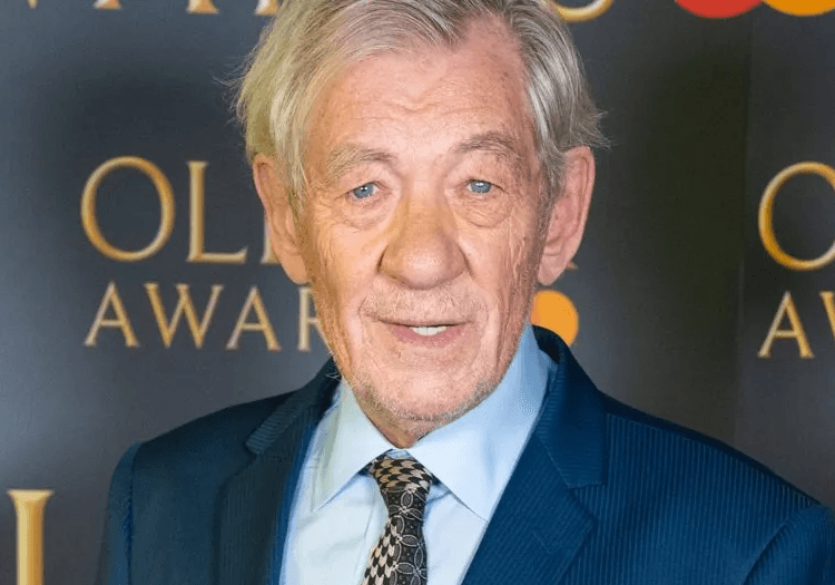 Sir Ian McKellen at an award show