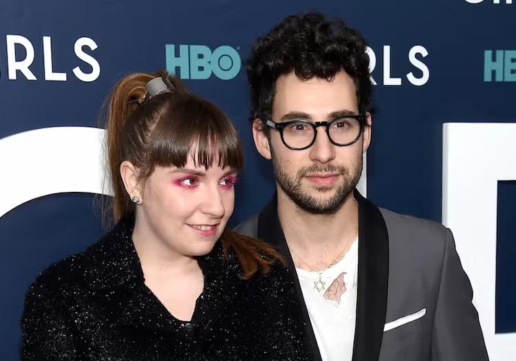 Jack Antonoff and Lena Dunham