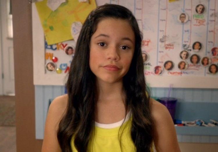 Jenna Ortega as a child actor