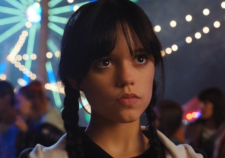 Jenna Ortega in Wednesday