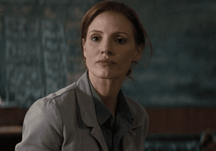 Jessica Chastain in Interstellar