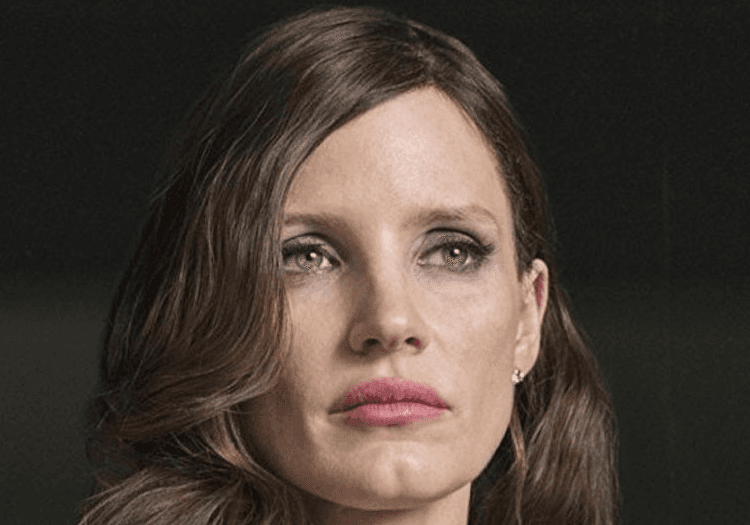 Jessica Chastain in Molly's Game