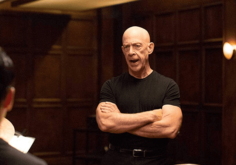 JK Simmons in Whiplash