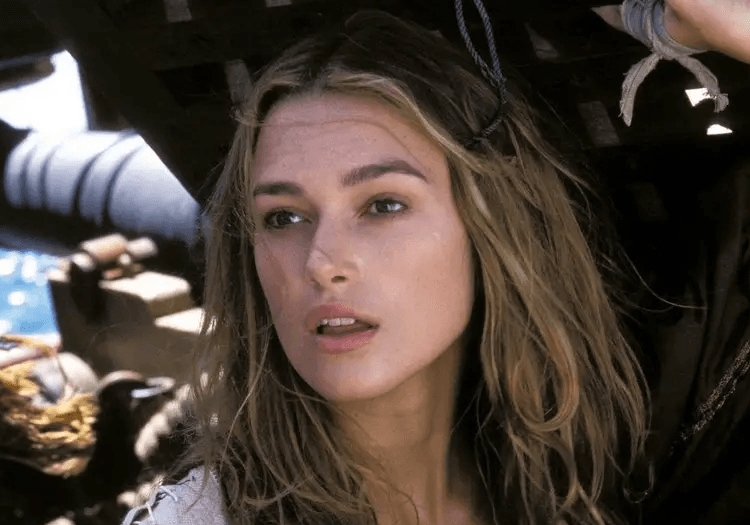 Keira Knightley in Pirates of the Caribbean