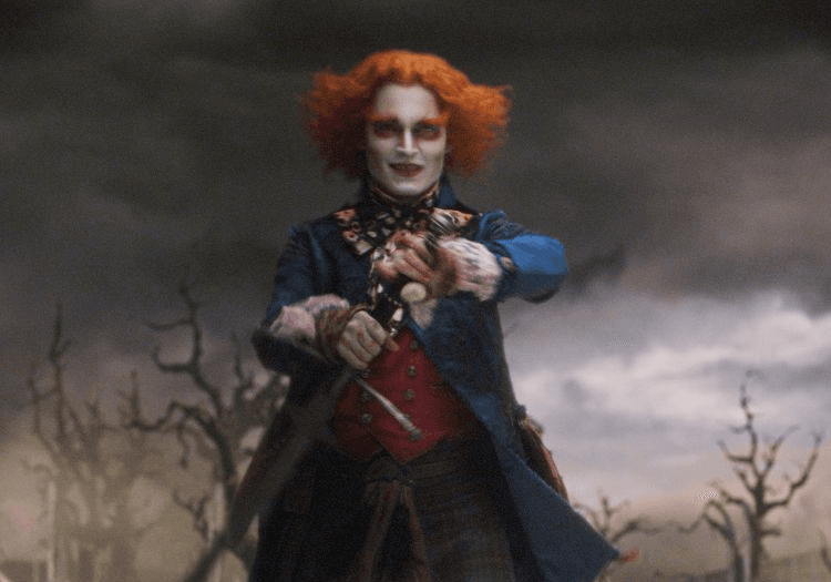 Mad Hatter in a War scene