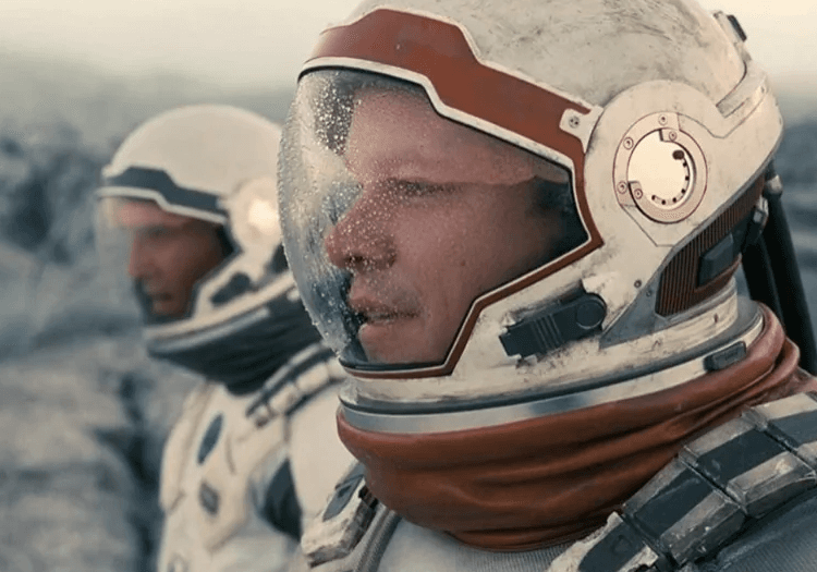 Matt Damon in Interstellar