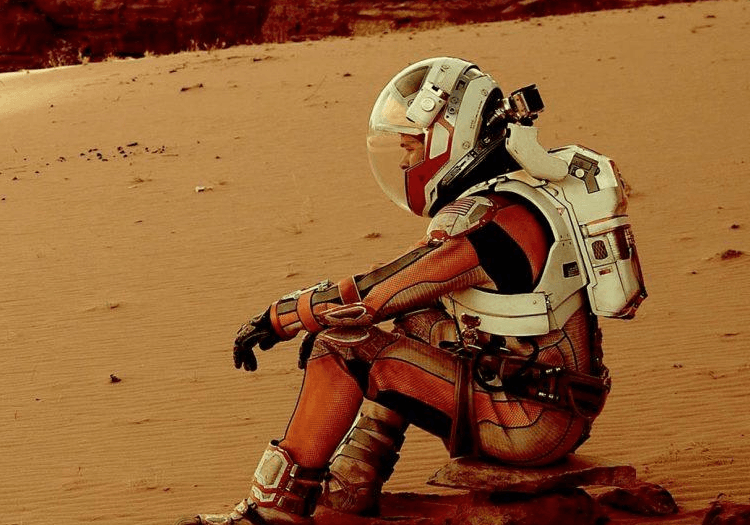 Matt Damon in The Martian