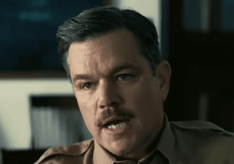 Matt Damon in Oppenheimer