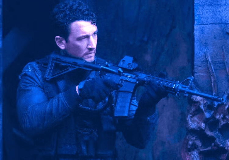 Miles Teller in The Gorge
