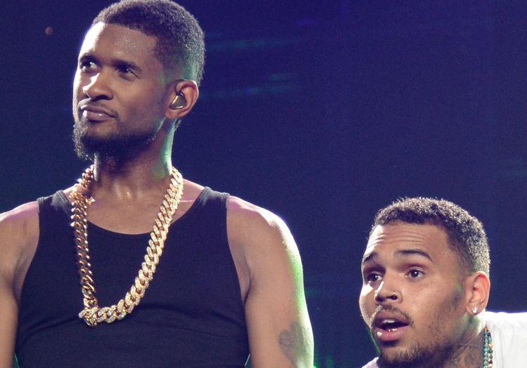 usher and chris brown