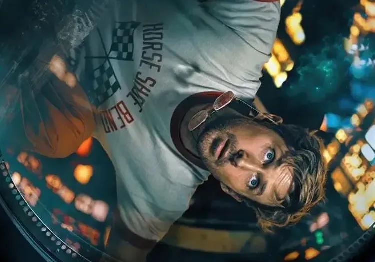 Ryan Gosling looking through a window in Project Hail Mary