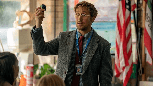 Ryland Grace teaching in Project Hail Mary