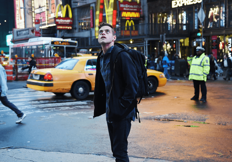 rami malek in Mr. Robot