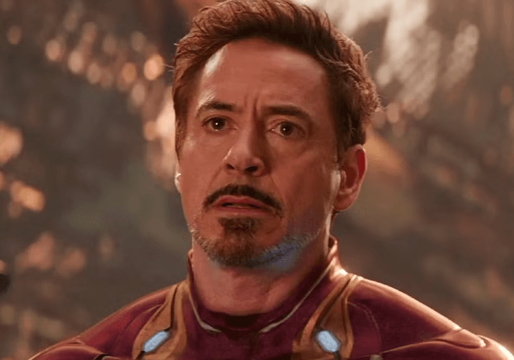 robert downey jr as iron man