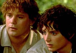 samwise and frodo