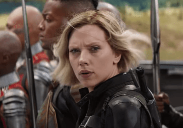 Scarlett Johansson in Black Widow