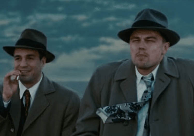 Leonardo DiCaprio and Mark Ruffalo in Shutter Island