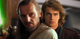 Qui-Gon Jinn training Anakin
