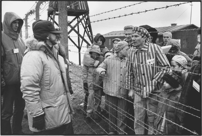 A still from Schindler's List