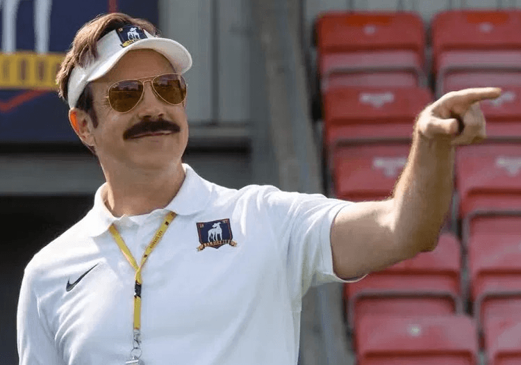 Ted Lasso pointing