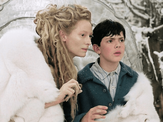 The Chronicles of Narnia the witch and peter