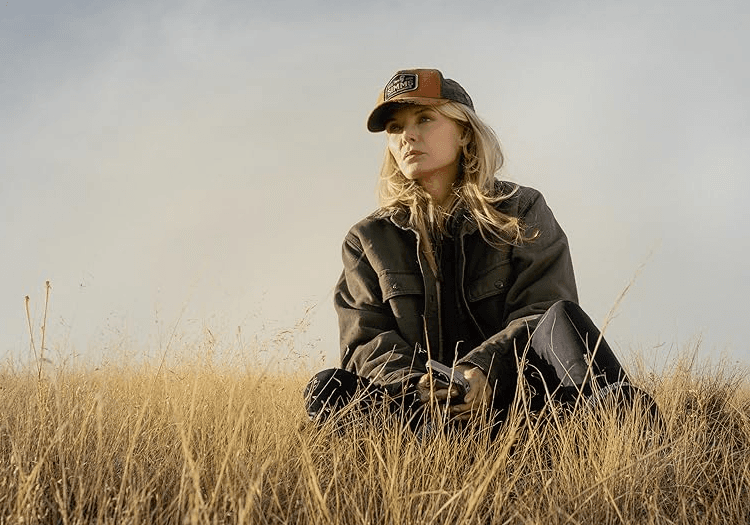 A woman sitting in The Madison