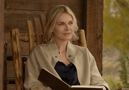 A woman sitting in The Madison