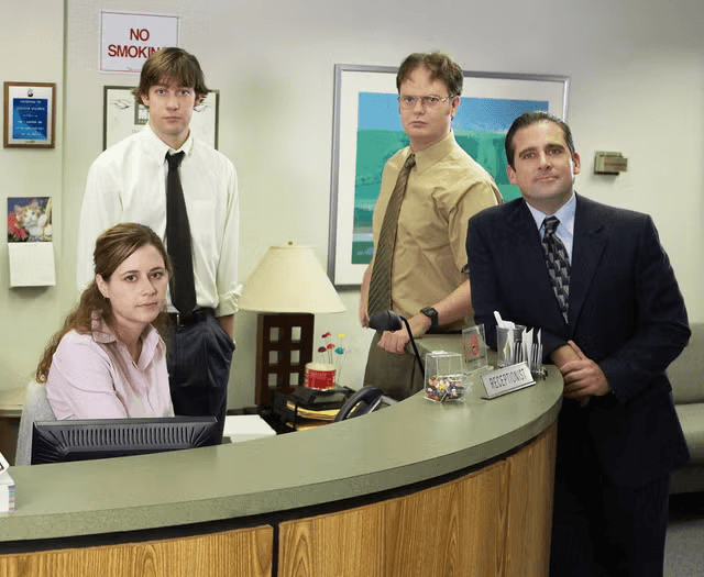 The cast of The Office (US) 