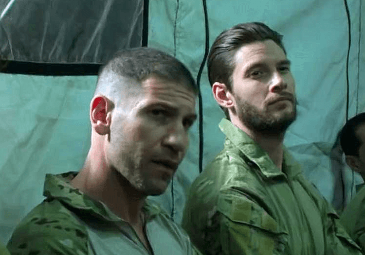 Frank Castle and Jigsaw in The Punisher