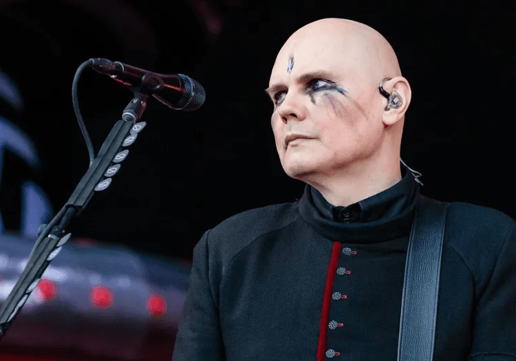 The Smashing Pumpkins at a concert