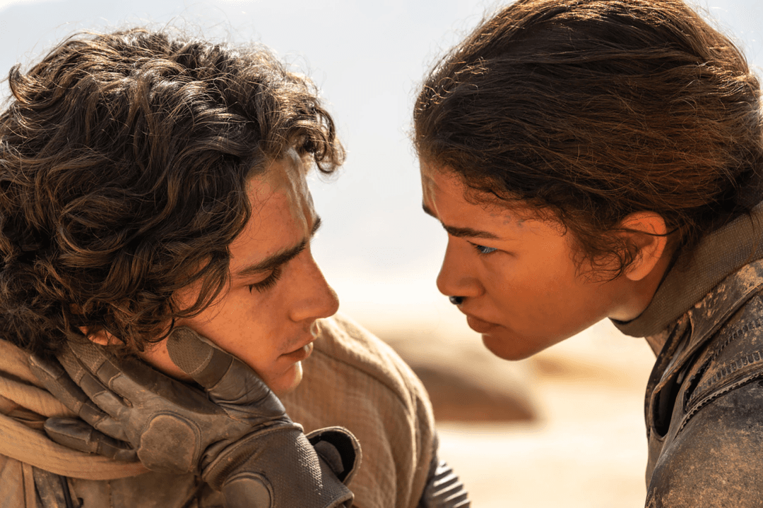 Timothee Chalamet and Zendaya in Dune