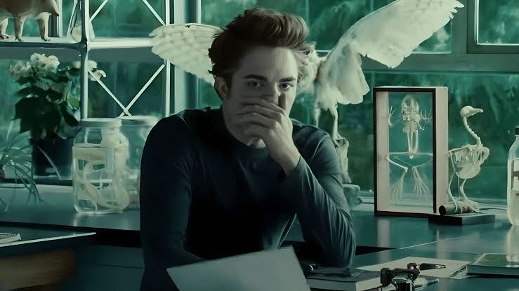 Robert Pattinson as Edward Cullen