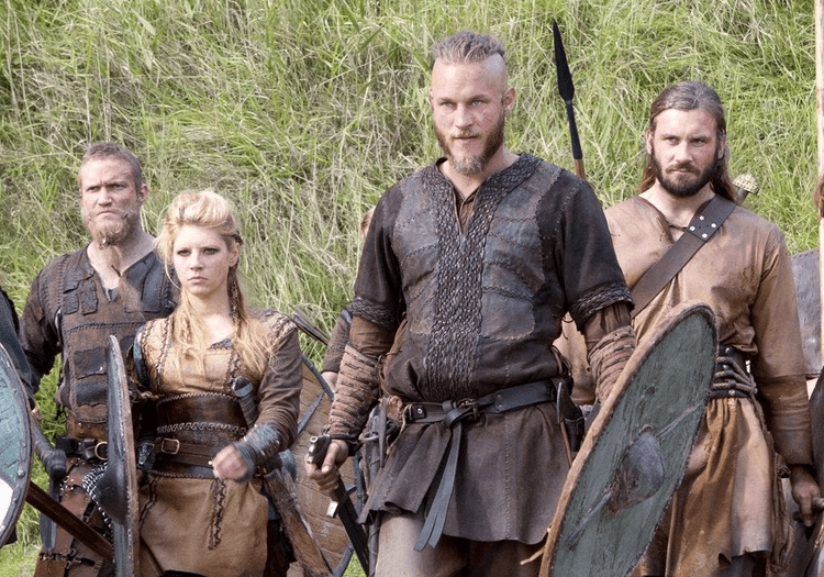 A battle scene from Vikings