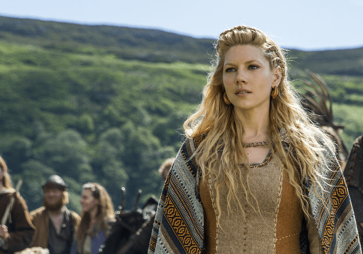 Lagertha smiling