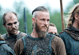 Ragnar Lothbrok and Floki in Vikings
