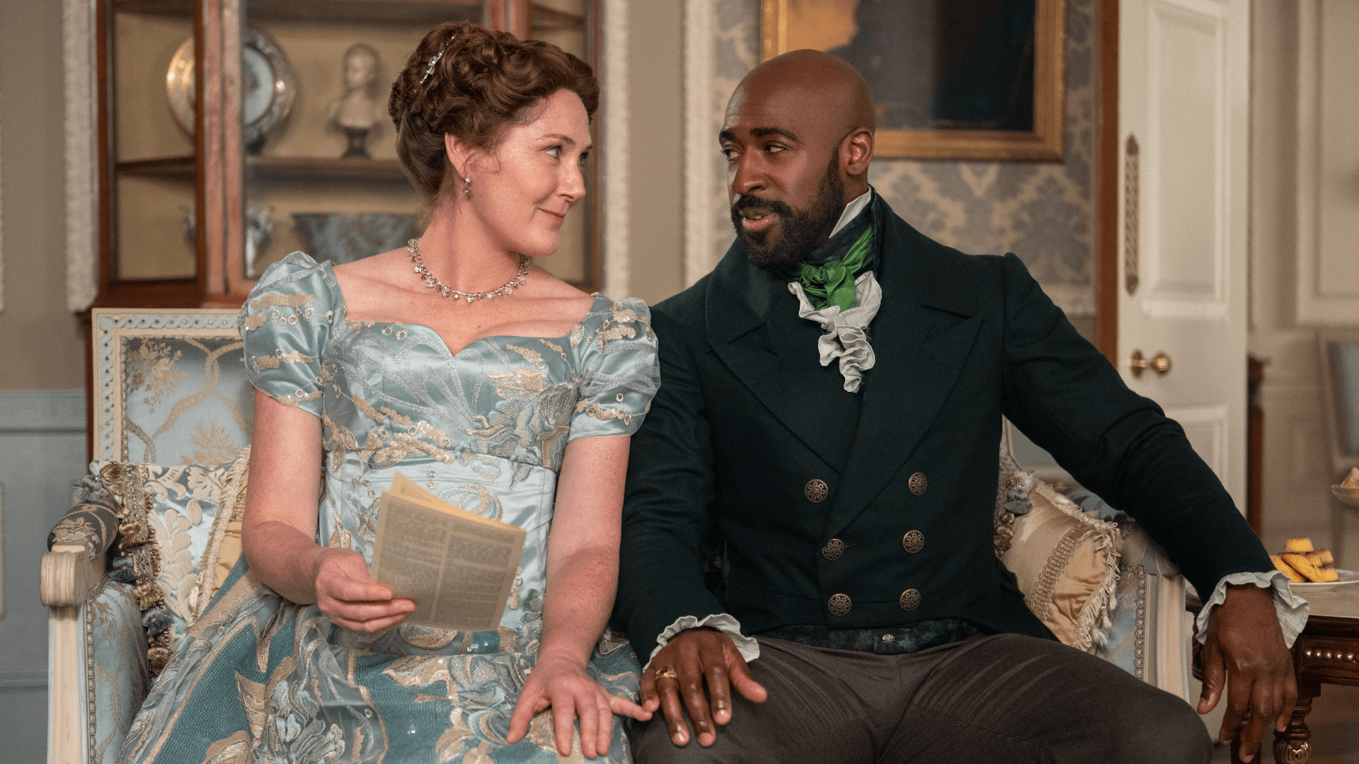 Lady Bridgerton with Lord Anderson