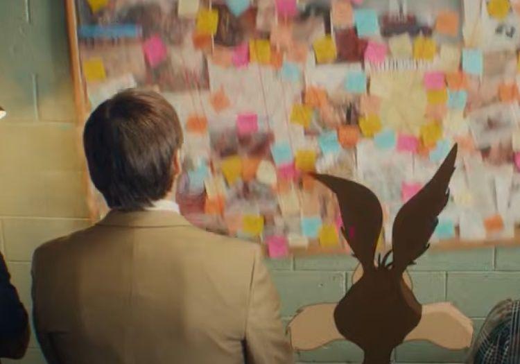 Backshot of the characters of the film