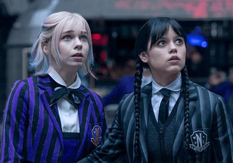 Wednesday and Enid